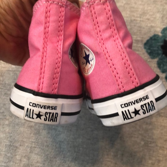 Pink High Top Converse - Picture 3 of 4